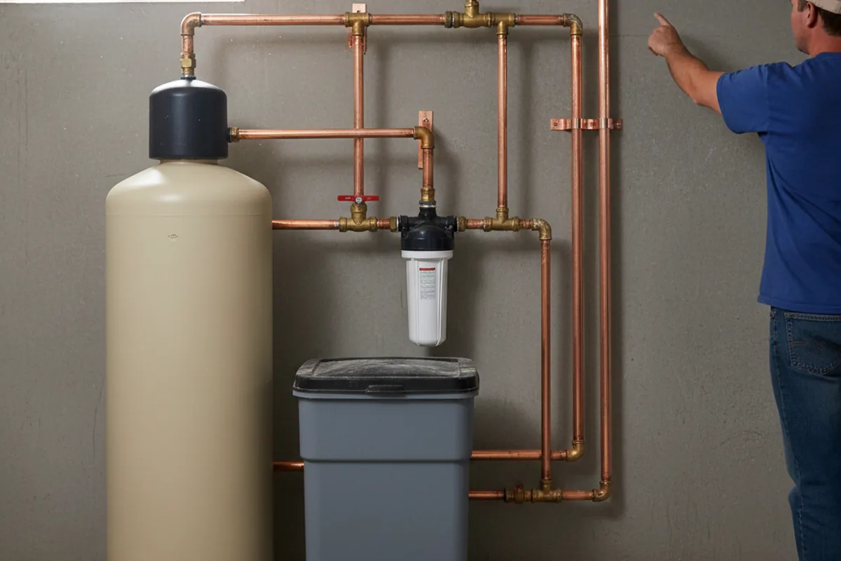Whole-house water treatment system installed in Otisville